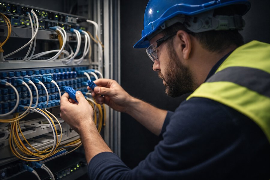 Utbildning för att installera fiber – bli fibertekniker